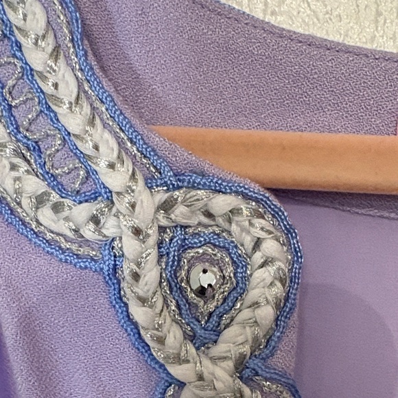 Lilly Pulitzer Lavender Sleeveless Mini Dress - Picture 10 of 12